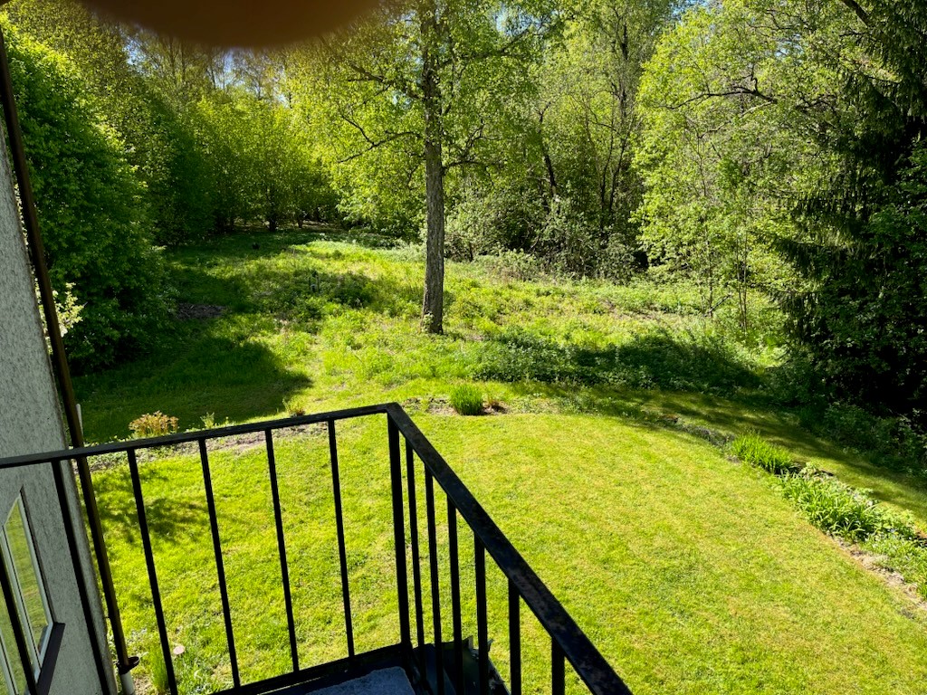 Smedjefallet vy söderut fånr balkongen